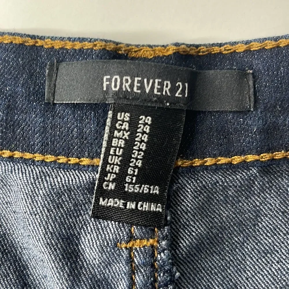 Forever 21 Jean shorts.  Size 24.